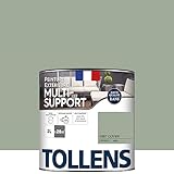 Tollens Peinture extérieure multisupport - Ultra résistante Haute qualité - Satin - Vert Olivier - 2L = 28m2